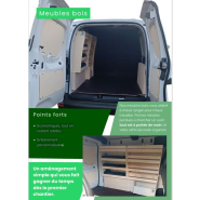 Aménagement véhicules utilitaires - MEUBLES BOIS