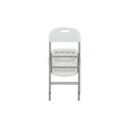 ZL-D52 - Chaise pliante en résine blanche - Zhejiang Huzoli Metal Products Co., Ltd - Modèle robuste testé pour 1000 lb_4