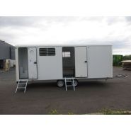 Base mobile avec plancher CTBH marine de 19 mm d'épaisseur