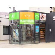 Façades Alumaine - largeur de vue 50 mm - grandes dimensions à angles variables rentrants et sortants_4