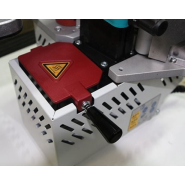 Plaqueuse de chants portative Virutex PEB250 - bac à colle, panneaux droits et courbes_4