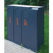 Corbeille en acier Crystal, incontournable pour une gestion des déchets efficace