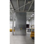 Monte-charge avec installation possible sans fosse ni sollicitation du bâtiment