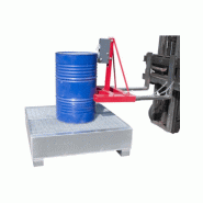 Pince à fût à manipulation verticale, prise latérale, automatique, 500 kg_4