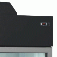 Congélateur armoire de supermarché MTF210B Noir TEFCOLD_4