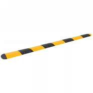 Vidaxl ralentisseur jaune et noir 420x32,5x4 cm caoutchouc 3157048_4