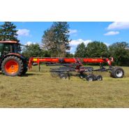 Andex 804 - Andaineur double rotor Vicon - Largeur de travail réglable de 7,00m à 9,00m_4