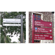 Panneau de signalisation design novateur et personnalisable - Gamme ARCHITEKT avec laquage sur demande_4