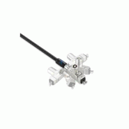 Cble de sécurité N17 2.0 à  deux verrous à  clé pour encoches Wedge_4