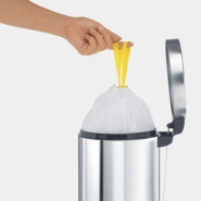 Sacs PerfectFit -Code A (3-4 litres) pour poubelles Brabantia avec cordon de serrage ultra-pratique_4
