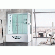 COMBI BALNEO DOUCHE HAMMAM CBH WHITE ARCHIPEL® 179X97 - GAUCHE_4