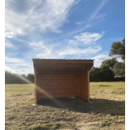 Abri de prairie  en bois douglas - ABR001_4