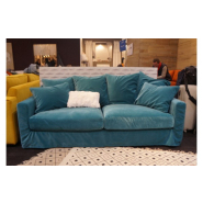 Canapé 3 places Biarritz 206 cm - Home Spirit - Confort haut de gamme en lin déhoussable_4