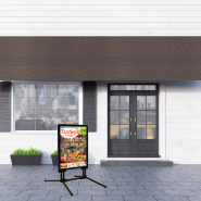 Panneau A1 (84 x 59.4 cm) à ressorts base métallique Noir Réf : 215320NR_4