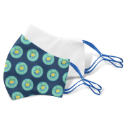 Masque facial personnalisé - deux couches - lavable et réutilisable - élastiques ajustables - impression sublimation_4