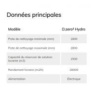 D.Zero² Hydro - laveuse de voirie électrique - Dulevo - réservoir 1500m³ - haute pression et ergonomie_4
