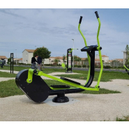 Vélo Elliptique R-pro - Écran auto-alimenté, 10 niveaux de résistances_4