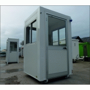 Bungalow de chantier mgn 15 / monobloc / guérite / aménagé /  1.5 x 1.5 x 2.57 m_4