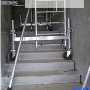 Échafaudage aluminium tout terrain - ULTRALU ECOPRO TT - Hauteur de travail 2 m - Fonction chariot - Grutable_4