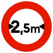 Panneau prescription temporaire BK11_4