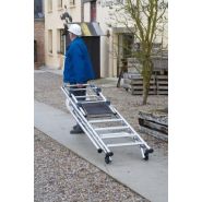 Profort Garde-corps fixe - Plateforme de travail Tubesca-Comabi - Aluminium - Hauteur d'accès max 3,15m_4