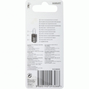 Lot de 2 cadenas à combinaison MASTER LOCK - acier 20 mm, combinaison 3 chiffres, pour fermetures éclair_4