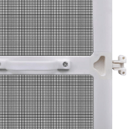 Vidaxl moustiquaire blanche à charnière pour portes 120 x 240 cm 141565_4