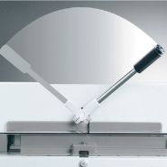 Massicot de bureau électrique IDEAL 4315 - longueur de coupe 430 mm - pression manuelle rapide par levier_4