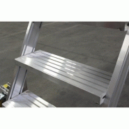 Passerelle industrielle roulante double RID - 3 marches - Ref. RID0833_4