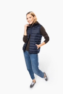 Bodywarmer matelassé femme Kariban - Réf: K6173 - 100% polyester, tailles XS à XXL, couleurs Black, Dark Grey, Navy_4