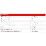 Effeuilleuse mod. 111 AA et AA-REV - Tecnovict - poids 210 kg - réglages personnalisés et performances avancées_4