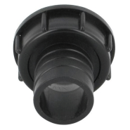 Raccord annelé - Droit - avec écrou - F 2