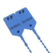 Scellé PP à tige crantée ronde - Longueur 215 mm - Tige Ø2.6 mm - Bleu_4