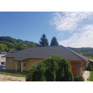 Panneaux aspect ardoises et tuiles métalliques - Revêtement en pierre naturelle - METROTILE® interlock iPANEL - 205 x 375 mm_4