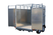 Remorque pour transport d'animaux - 2 places - 3,00 x 1,50 x 1,85 m - 2000KG - MAGNUM VAN BOVIN 200VB3 ALU_4