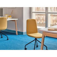 Bureau administratif simple et double - OGI B - Design scandinave avec pieds en frêne naturel et options ergonomiques_4