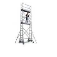 Modèle TLS Échafaudage - ULTRALU - Usage intensif - Hauteur de travail 4.30 m à 14.30 m - Grande surface de travail_4