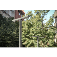 Ensemble lumineux TOMSK T ACTMT - Mât d'acier laminé S235-JR - Hauteur 4m à 7m - Module LEDs 20W à 120W_4