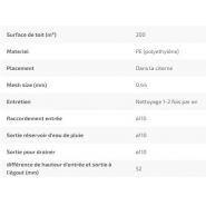 Filtre pluvial DS Plastics pour optimisation de la gestion de l'eau de pluie