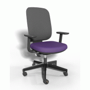 Siège opérateur Alaia en résille - Sokoa - Violet, Réglable hauteur, Non, Classique_4