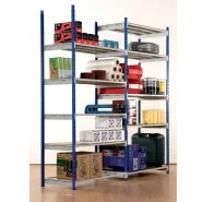 Rayonnage léger polyvalent - Tubulaire ou à tablettes, acier résistant, finition époxy_4