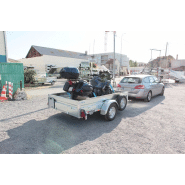 Remorque légère et homologuée pour véhicules sans frein