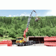 Grue auxiliaire Fassi F1950RA HE-Dynamic - capacité 137,6 tm - bras hydraulique jusqu'à 31,30 m_4