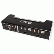 Aten cs1792 switch kvm hdmi, usb, audio, hub usb, 2 ports_4