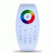 Banque d'accueil lumineuse Organic avec accès PMR - MDD - Blanc brillant, Droite_4