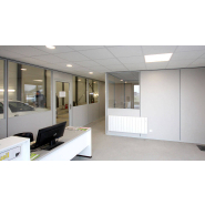 Cabine d'atelier en kit avec plafond idéal dans les zones urbaines - Novokit - 1 module 3 faces sur mur_4