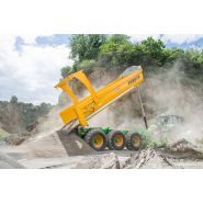 Benne Joskin pour terrains accidentés avec confort de roulage