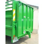 Remorque bétaillère avec béquille mécanique ou hydraulique