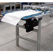 Convoyeur à bande robuste et polyvalent pour produits légers et moyennement lourds - GUF-P 2000 - MK Technology Group - personnalisable, robuste et flexible_4