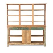 Sadao - meuble présentoir en bois décapé - francisco segarra - 170x54xh182cm_4